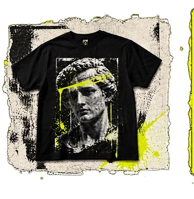 Temporary T-shirt product artwork